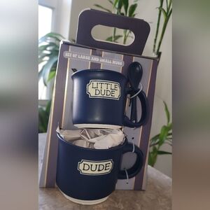 Blue Father - Son Mugs (Set Of 2)